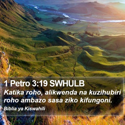 1 Petro 3:19 SWHULB Bible Verse Image
