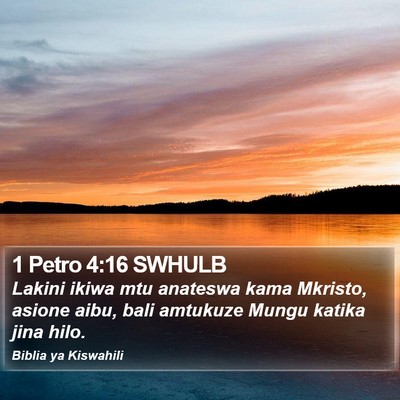 1 Petro 4:16 SWHULB Bible Verse Image