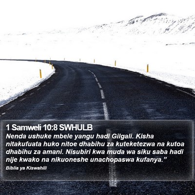 1 Samweli 10:8 SWHULB Bible Verse Image