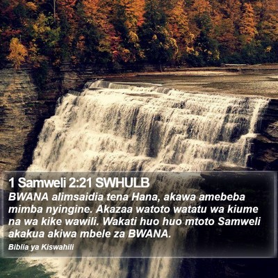 1 Samweli 2:21 SWHULB Bible Verse Image
