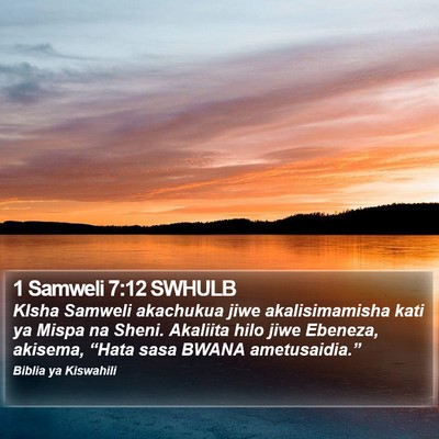 1 Samweli 7:12 SWHULB Bible Verse Image