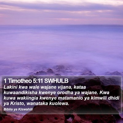 1 Timotheo 5:11 SWHULB Bible Verse Image