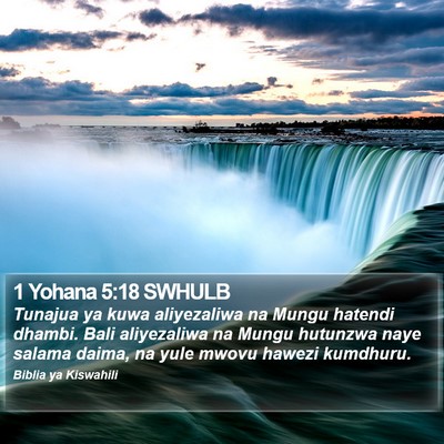 1 Yohana 5:18 SWHULB Bible Verse Image