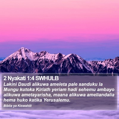 2 Nyakati 1:4 SWHULB Bible Verse Image