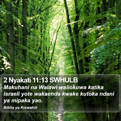 2 Nyakati 11:13 SWHULB Bible Verse Image