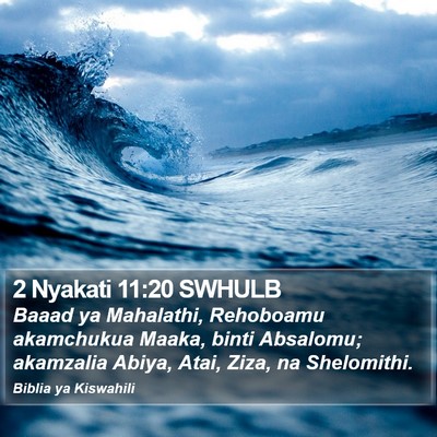 2 Nyakati 11:20 SWHULB Bible Verse Image