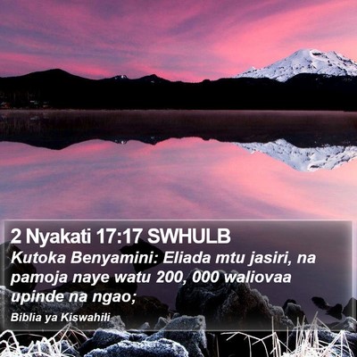 2 Nyakati 17:17 SWHULB Bible Verse Image