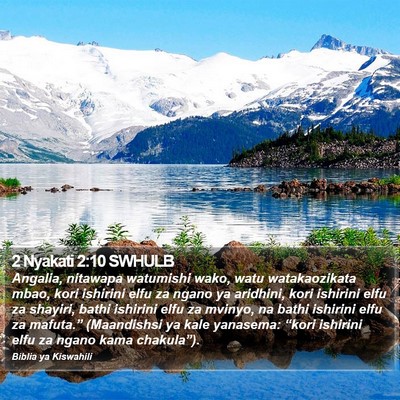 2 Nyakati 2:10 SWHULB Bible Verse Image