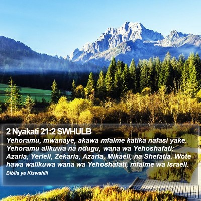 2 Nyakati 21:2 SWHULB Bible Verse Image