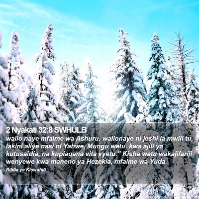 2 Nyakati 32:8 SWHULB Bible Verse Image