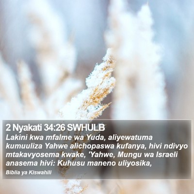 2 Nyakati 34:26 SWHULB Bible Verse Image