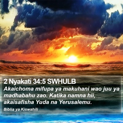 2 Nyakati 34:5 SWHULB Bible Verse Image