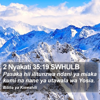 2 Nyakati 35:19 SWHULB Bible Verse Image