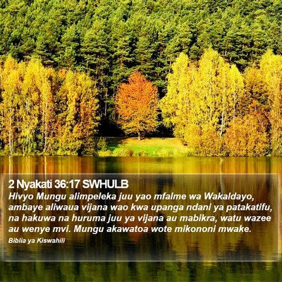 2 Nyakati 36:17 SWHULB Bible Verse Image