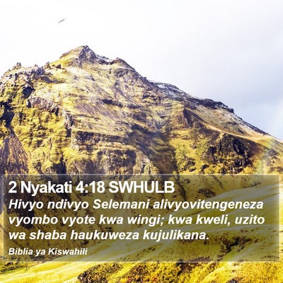 2 Nyakati 4:18 SWHULB Bible Verse Image