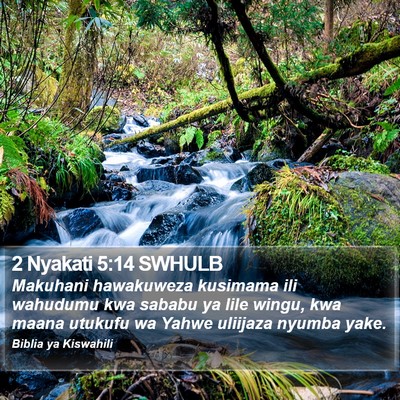 2 Nyakati 5:14 SWHULB Bible Verse Image
