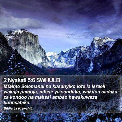 2 Nyakati 5:6 SWHULB Bible Verse Image