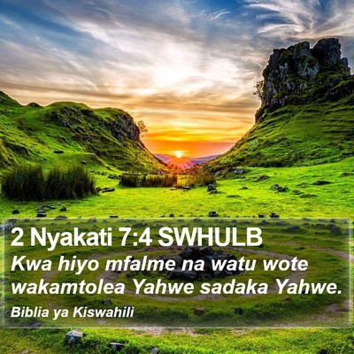 2 Nyakati 7:4 SWHULB Bible Verse Image