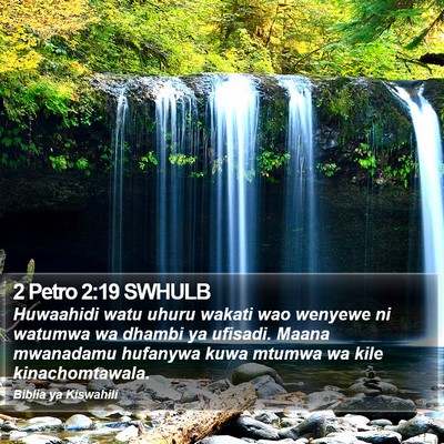 2 Petro 2:19 SWHULB Bible Verse Image