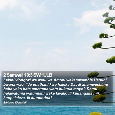 2 Samweli 10:3 SWHULB Bible Verse Image