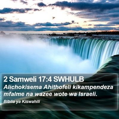 2 Samweli 17:4 SWHULB Bible Verse Image