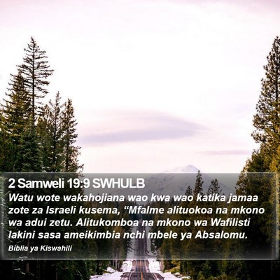 2 Samweli 19:9 SWHULB Bible Verse Image