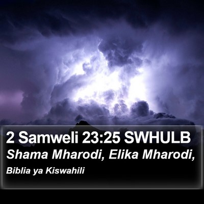 2 Samweli 23:25 SWHULB Bible Verse Image