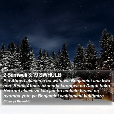 2 Samweli 3:19 SWHULB Bible Verse Image