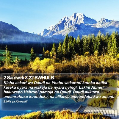 2 Samweli 3:22 SWHULB Bible Verse Image