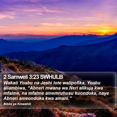 2 Samweli 3:23 SWHULB Bible Verse Image