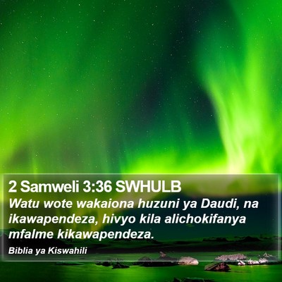 2 Samweli 3:36 SWHULB Bible Verse Image