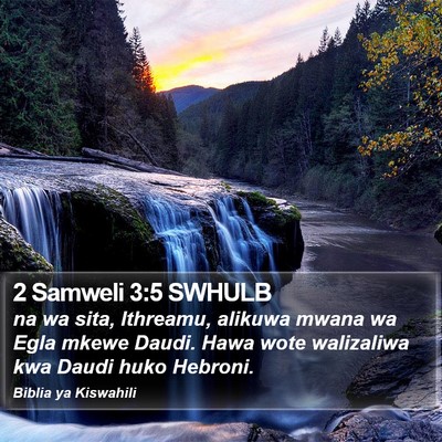 2 Samweli 3:5 SWHULB Bible Verse Image