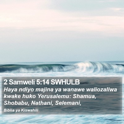 2 Samweli 5:14 SWHULB Bible Verse Image