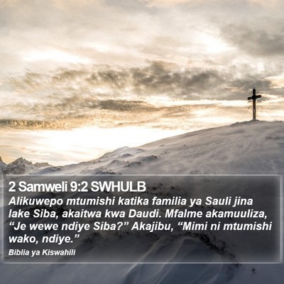 2 Samweli 9:2 SWHULB Bible Verse Image