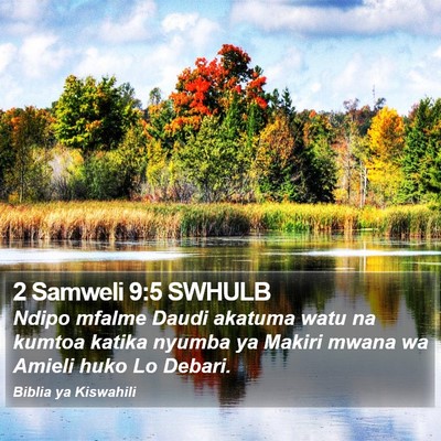 2 Samweli 9:5 SWHULB Bible Verse Image
