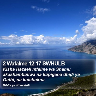 2 Wafalme 12:17 SWHULB Bible Verse Image