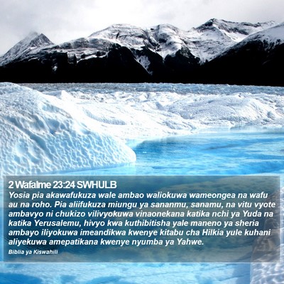 2 Wafalme 23:24 SWHULB Bible Verse Image