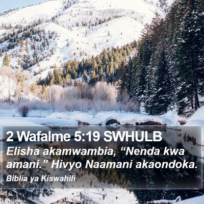 2 Wafalme 5:19 SWHULB Bible Verse Image