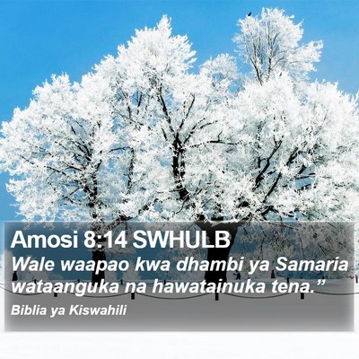 Amosi 8:14 SWHULB Bible Verse Image