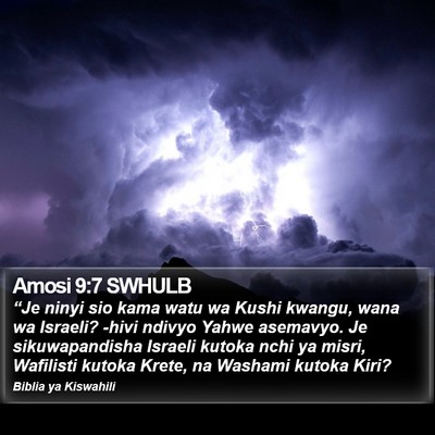 Amosi 9:7 SWHULB Bible Verse Image