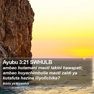 Ayubu 3:21 SWHULB Bible Verse Image