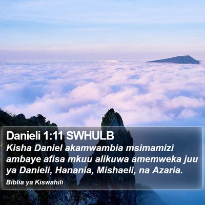 Danieli 1:11 SWHULB Bible Verse Image