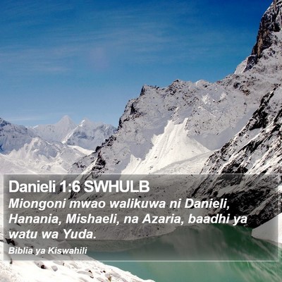 Danieli 1:6 SWHULB Bible Verse Image
