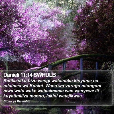 Danieli 11:14 SWHULB Bible Verse Image