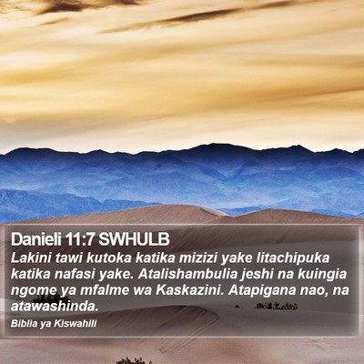 Danieli 11:7 SWHULB Bible Verse Image