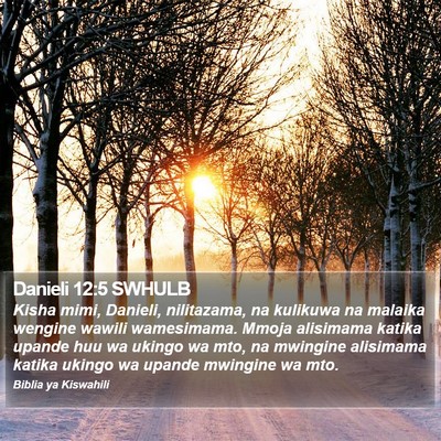 Danieli 12:5 SWHULB Bible Verse Image