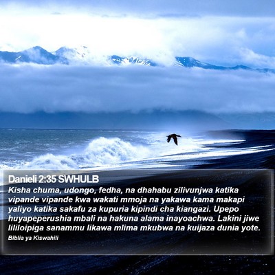 Danieli 2:35 SWHULB Bible Verse Image