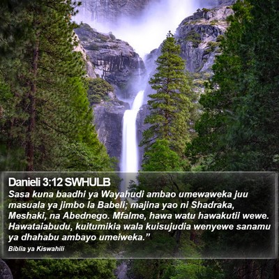 Danieli 3:12 SWHULB Bible Verse Image