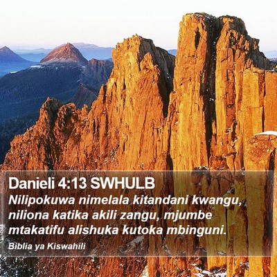 Danieli 4:13 SWHULB Bible Verse Image