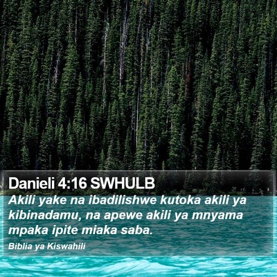 Danieli 4:16 SWHULB Bible Verse Image